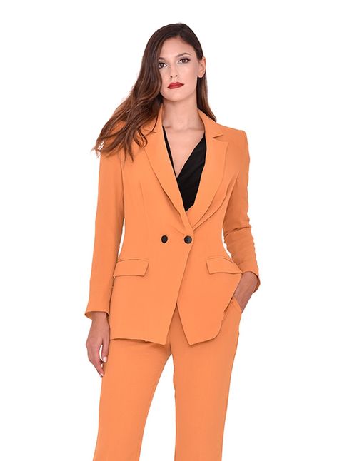 Double-breasted guest blazer jacket