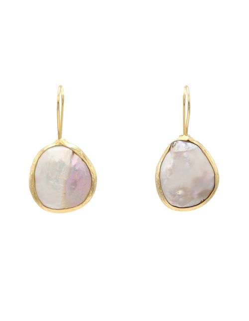 Classic colored stone earrings
