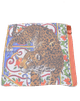 dolce gabbana panuelo de seda con dibujo de leopardo
