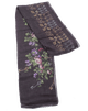 dolce gabbana foulard con estampado de flores y llaves