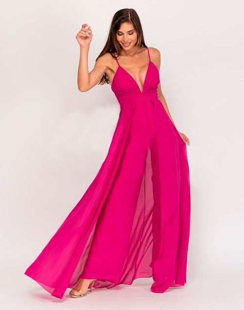 Party jumpsuit with cape for guests